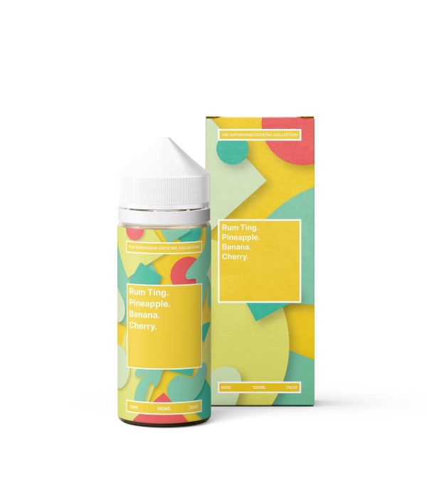 Rum Ting By Supergood Cocktail Collection 100ML E Liquid 70VG Vape 0MG Juice