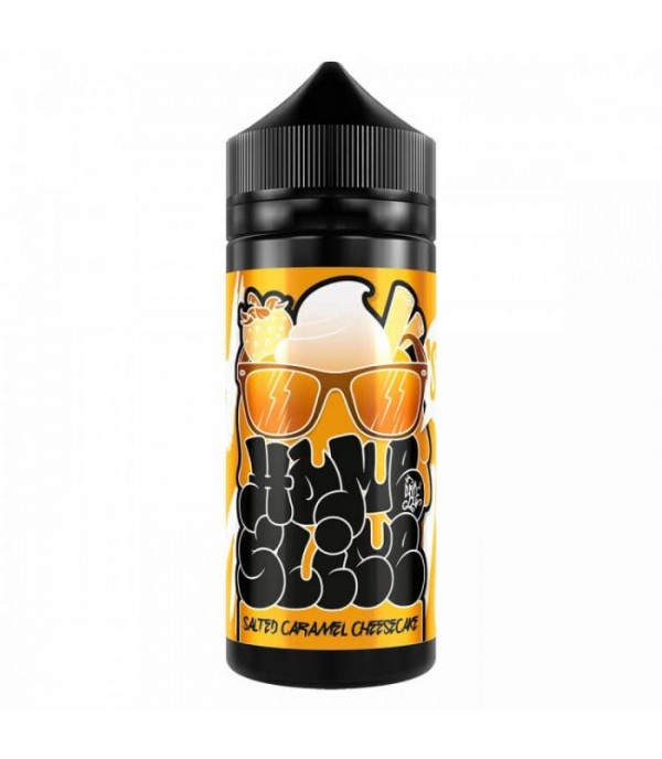 Salted Caramel Cheesecake By Home Slice 100ML E Liquid 75VG Vape 0MG Juice