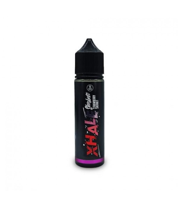 Sherbet - Strawberry By Xhale 50ML E Liquid 70VG Vape 0MG Juice Shortfill