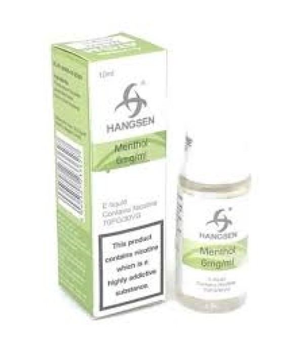 HANGSEN MENTHOL 10ML TPD E LIQUID JUICE 3MG/6MG/12MG/18MG MULTIBUY