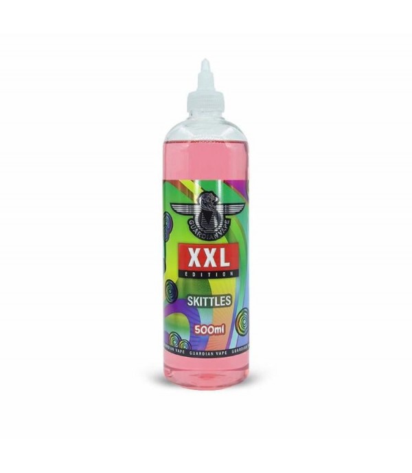 Skittles By Guardian Vape XXL Edition 500ML E Liquid 70VG Vape 0MG Juice