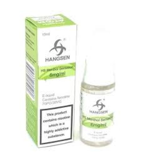 HANGSEN HS MENTHOL SENSATION 10ML TPD E LIQUID JUICE 3MG/6MG/12MG/18MG MULTIBUY