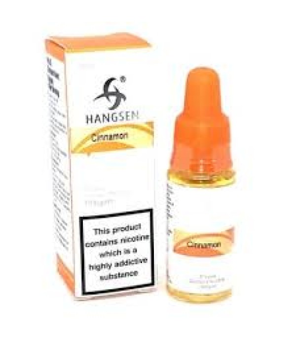 HANGSEN CINNAMON 10ML TPD E LIQUID JUICE 3MG/6MG/12MG/18MG MULTIBUY