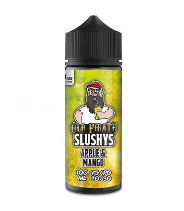 Slushys - Apple & Mango by Old Pirate 100ML E Liquid, 70VG Vape, 0MG Juice, Shortfill