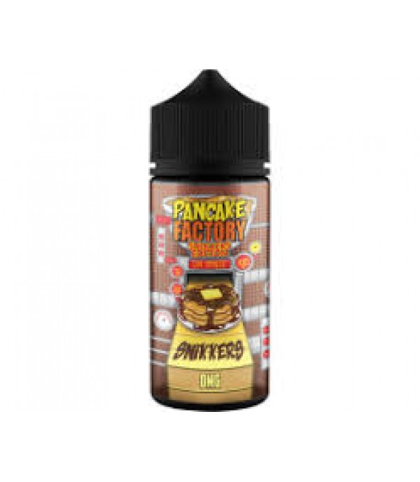 Snikkers 100ml Pancake Factory E-liquid Juice 70VG Shortfill