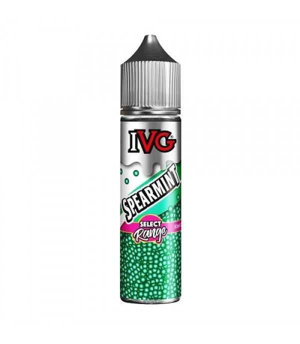 SPEARMINT BY I LOVE VG IVG SELECT RANGE 50ML SHORTFILL E LIQUID 70VG VAPE