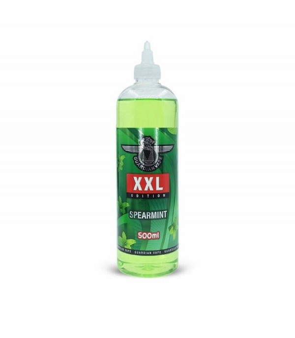 Spearmint By Guardian Vape XXL Edition 500ML E Liquid 70VG Vape 0MG Juice