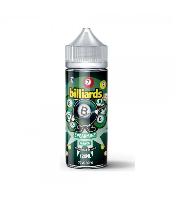 Spearmint - Billiards 100ML E Liquid 70VG Vape 0MG Juice