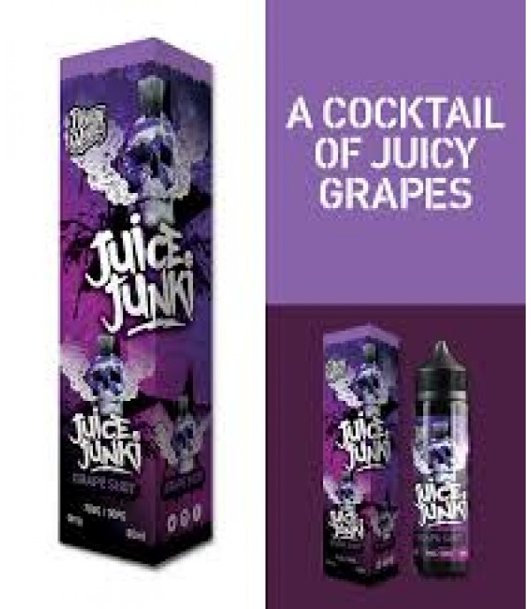 Grape Shot Juice Junki by Doozy Vape 0MG 50ML E-liquid. 70VG/30PG Vape Juice