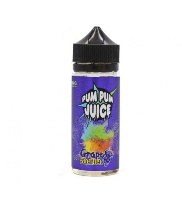 Grape Sherbet by Pum Pum Juice. 0MG 100ML E-liquid. 70VG/30PG Vape Juice
