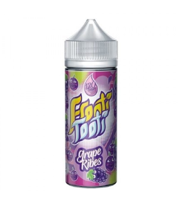 GRAPE RIBES E LIQUID BY FROOTI TOOTI TROPICAL TROUBLE SERIES 100ML SHORTFILL 70VG VAPE