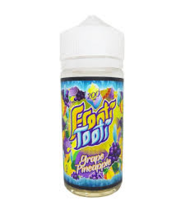 Grape Pineapple by Frooti Tooti 200ML E Liquid, 70VG Vape, 0MG Juice