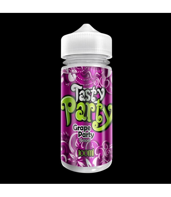 Grape Party by Tasty Party. 100ML E-liquid, 0MG vape, 70VG/30PG juice