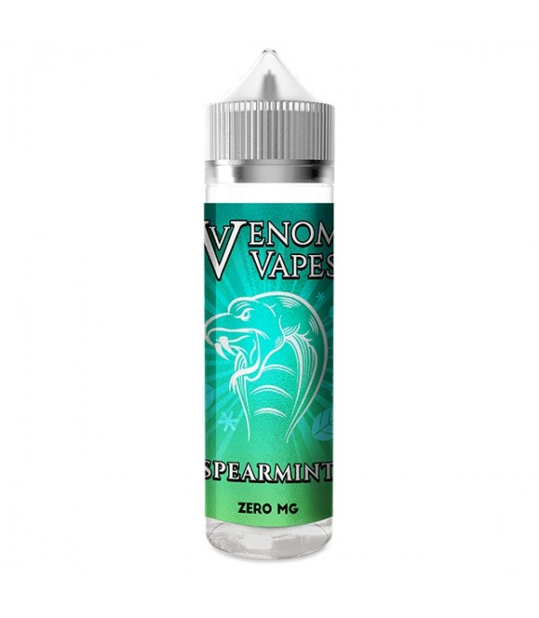 Spearmint By Venom Vapes 50ML E Liquid 80VG Vape 0MG Juice