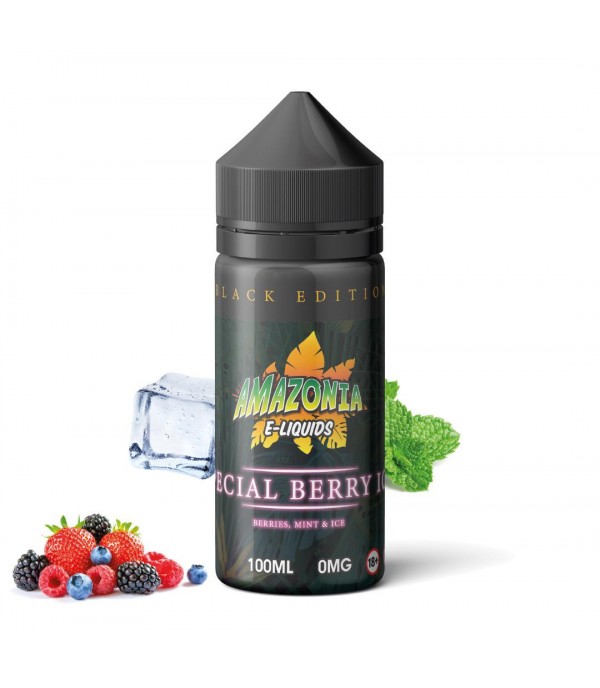 Special Berry Ice By Amazonia Black Edition 100ML E Liquid 70VG Vape 0MG Juice