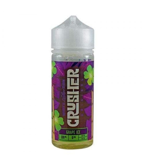 Grape Ice By Crusher 100ML E Liquid 70VG/30PG Vape 0MG Juice Short Fill