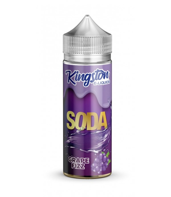 Grape Fizz by Kingston 100ml New Bottle E Liquid 70VG Juice