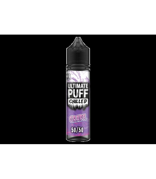 Grape Chilled by Ultimate Puff, 50ML E-liquid, 0MG Vape, 50VG Juice