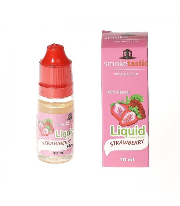 Strawberry 10ml Smoketastic E Liquid Juice 6mg, 12mg, 18mg Vape Multibuy
