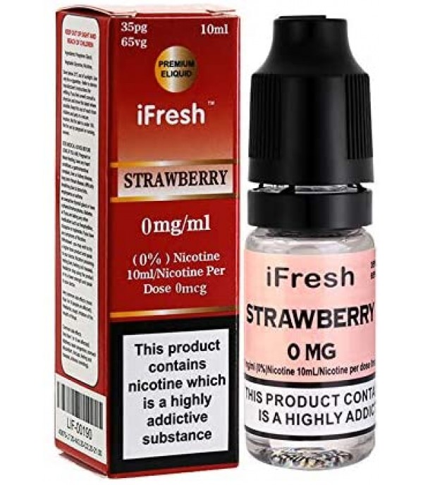 Strawberry - iFresh 10ML E-liquid Juice 65VG Vape Multibuy