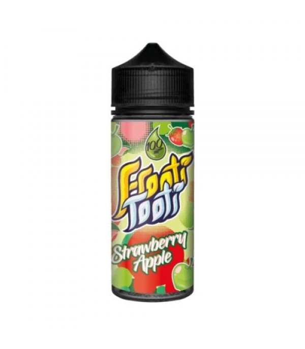 STRAWBERRY APPLE E LIQUID BY FROOTI TOOTI 100ML SHORTFILL 70VG VAPE