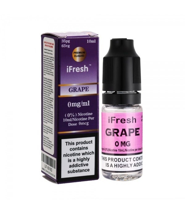 Grape - iFresh 10ML E-liquid Juice 65VG Vape Multibuy