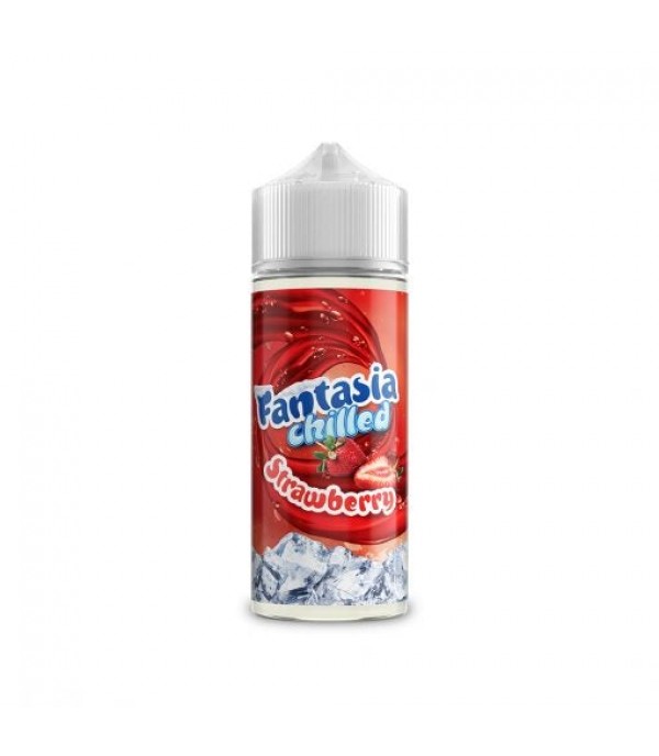Strawberry By Fantasia Chilled 100ML E Liquid 70VG Vape 0MG Juice