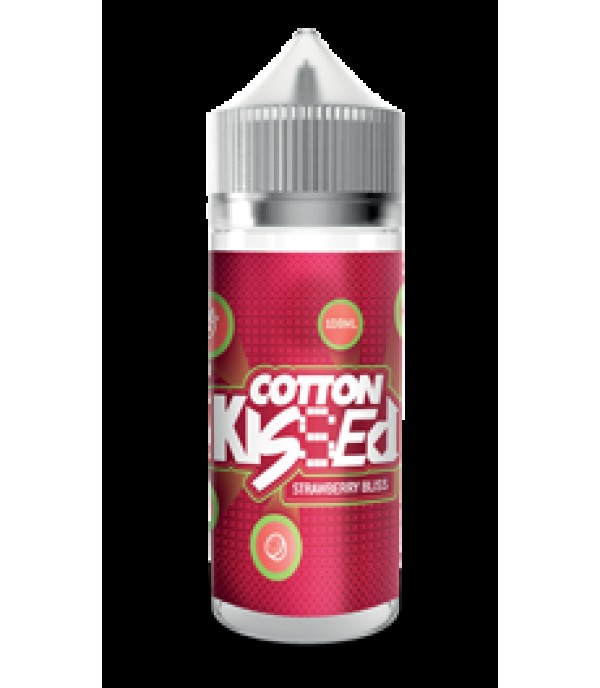 Strawberry Bliss By Cotton Kissed 100ML E Liquid 70VG Vape 0MG Juice