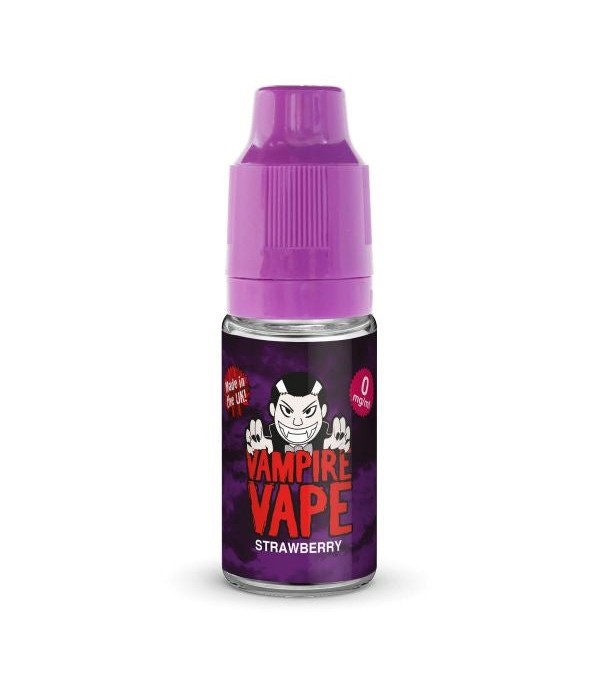 Strawberry By Vampire Vape 10ML E Liquid. All Strengths Of Nicotine Juice