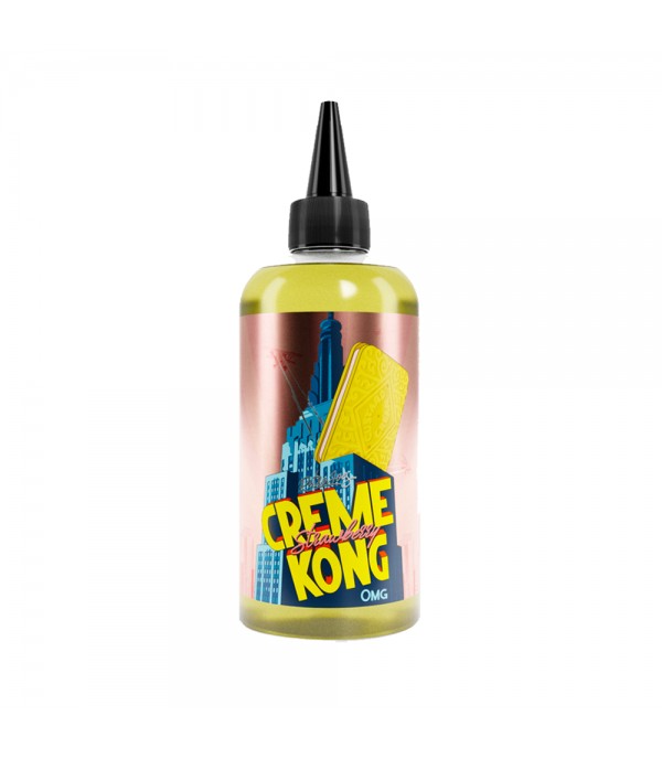 Strawberry by Joe's Juice Creme Kong 200ML E Liquid 70VG Vape 0MG Juice