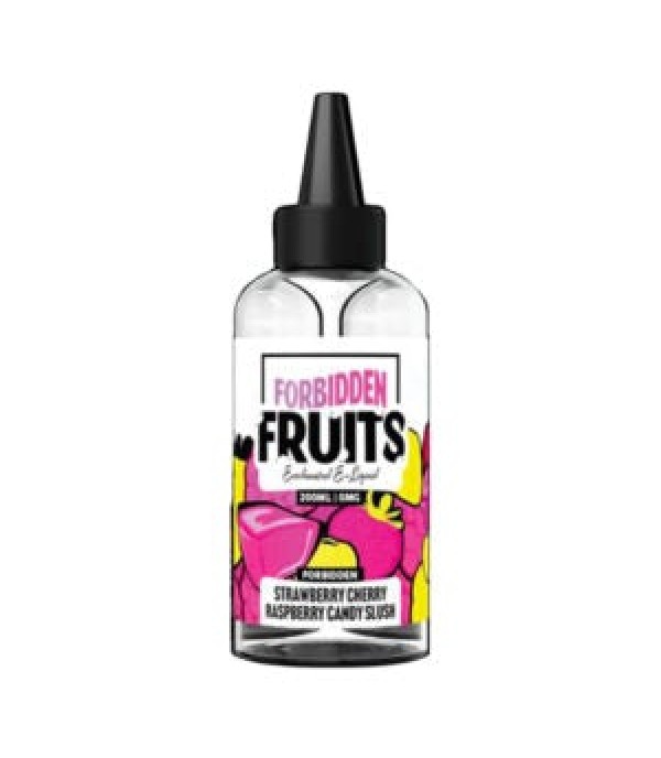Strawberry Cherry Raspberry Candy Slush By Forbidden Fruits 100ML/200ML E Liquid 70VG 30PG Vape 0MG/3MG Juice