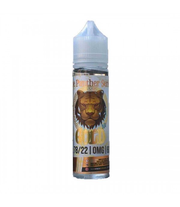 Gold Ice - Panther Range By Dr Vapes 50ML E Liquid 78VG Vape 0MG Juice