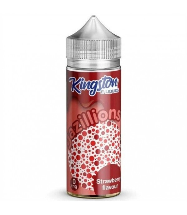 Strawberry Gazillions By Kingston 100ML E Liquid 70VG Vape 0MG Juice