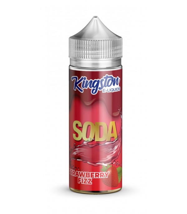 Strawberry Fizz by Kingston 100ml New Bottle E Liquid 70VG Juice