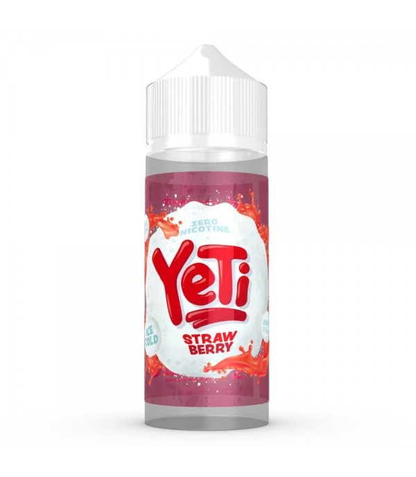 Strawberry drink by Yeti 100ml E Liquid Juice 70VG Vape Shortfill