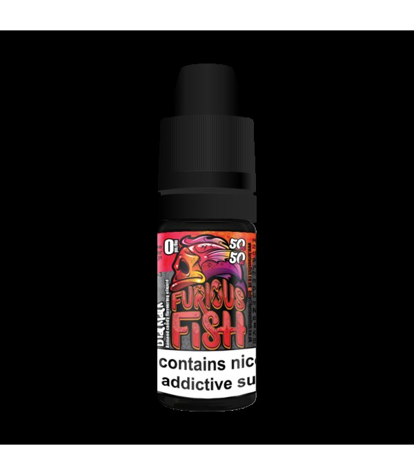 FURIOUS FISH 10ML BLACKJACK E LIQUID 50VG VAPE TPD COMPLIANT MULTIBUY