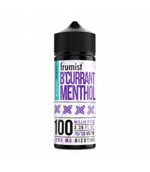 Frumist Menthol Series - B'Currant 100ML E Liquid 70VG Vape 0MG Juice