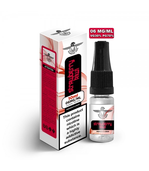 Strawberry Kiwi by Guardian Vape 20 x 10ML E Liquid 30VG Vape 3/6/12/18MG Juice