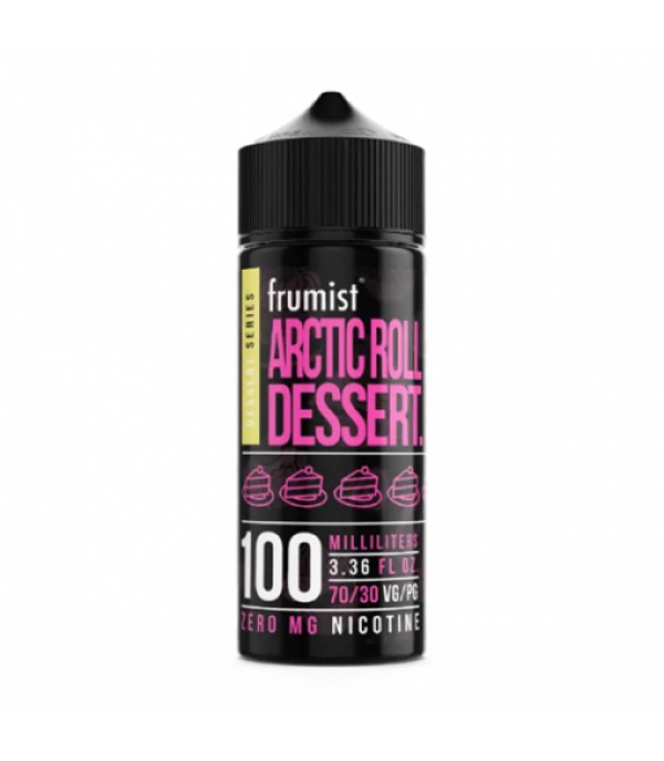 Frumist Dessert Series - Raspberry Arctic Roll 100ML E Liquid 70VG Vape 0MG Juice