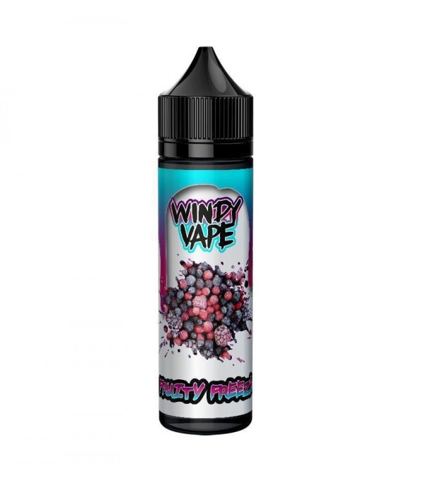 Fruity Freeze by Windy Vape 50ml E Liquid Juice 0mg 80vg 20pg