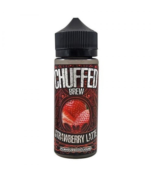 Strawberry Latte - Brew - Chuffed 100ML E Liquid 70VG Vape 0MG Juice