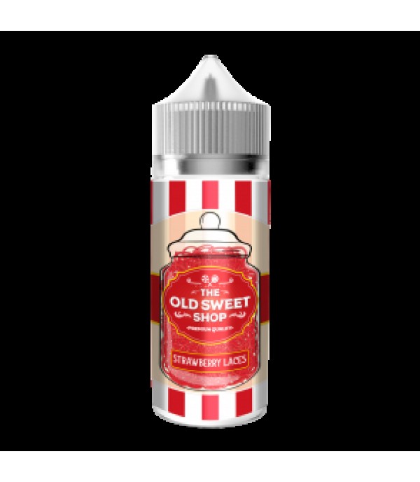 Strawberry Laces 100ml E-Liquid by Old Sweet Shop 50VG Vape Juice