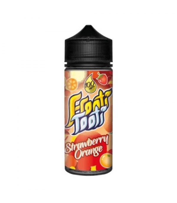 STRAWBERRY ORANGE E LIQUID BY FROOTI TOOTI 100ML SHORTFILL 70VG VAPE