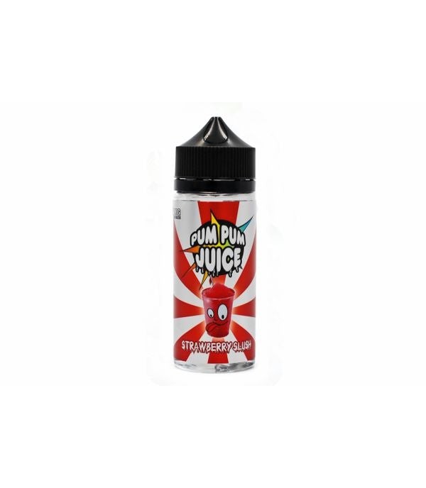 Strawberry Slush by Pum Pum Juice. 0MG 100ML E-liquid. 70VG/30PG Vape Juice