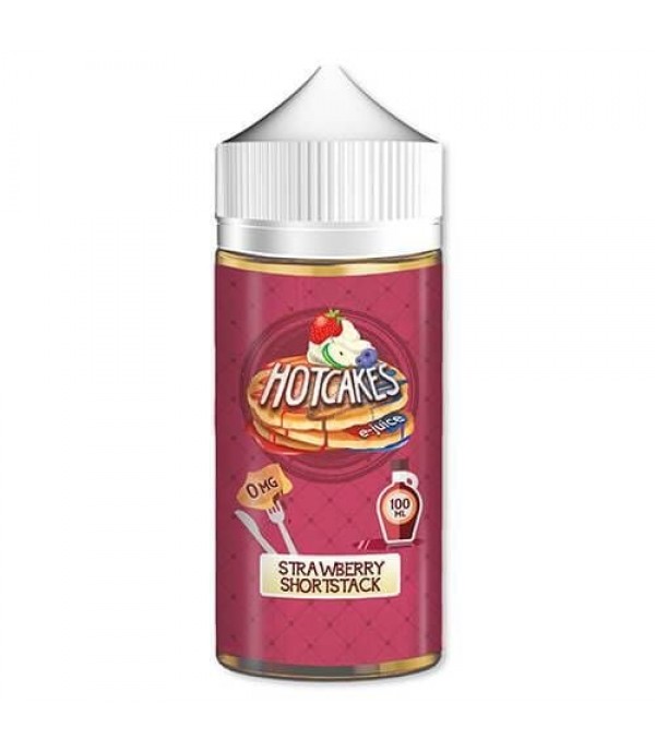 Strawberry Shortstack By Hotcakes 100ML E Liquid 70VG Vape 0MG Juice Short Fill