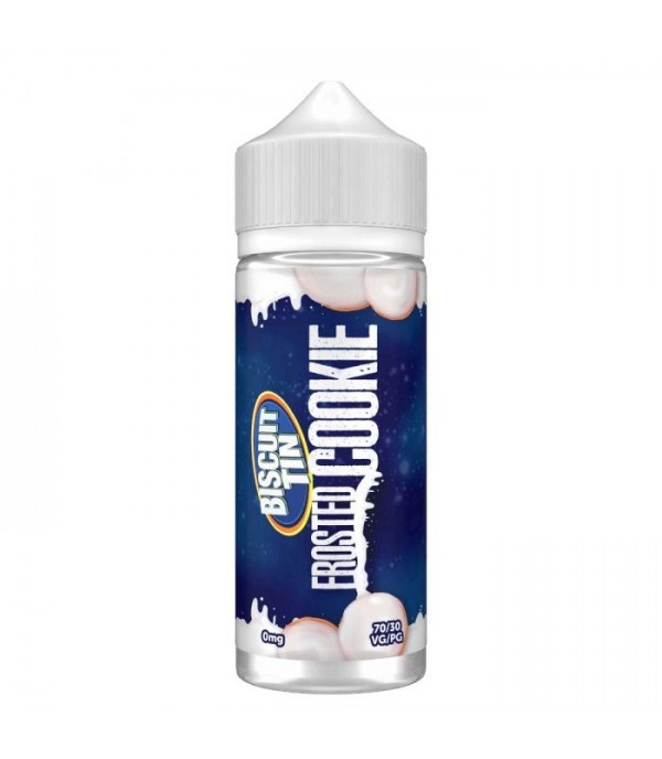 Frosted Cookie By Biscuit Tin 100ML E Liquid 70VG/30PG Vape 0MG Juice Short Fill