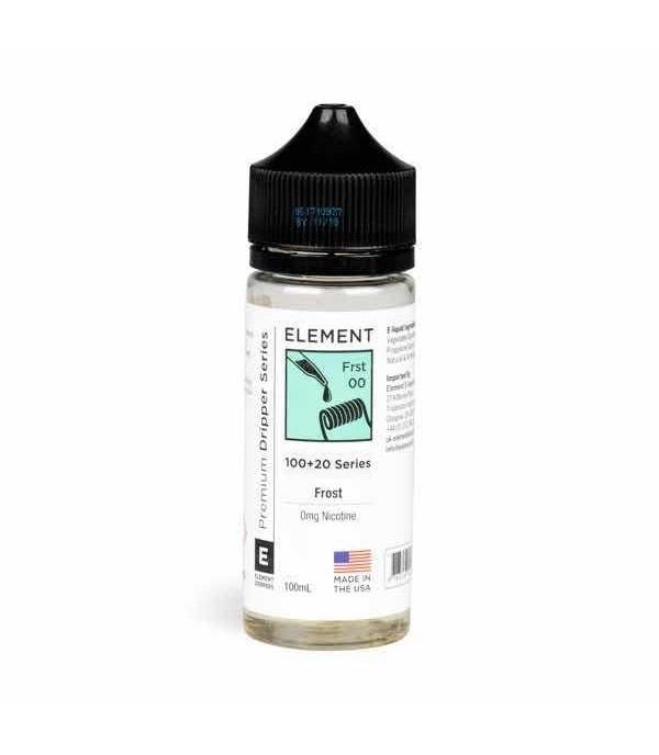 Frost by Element. 100ML E-Liquid, 0MG Vape 80VG/20PG Juice