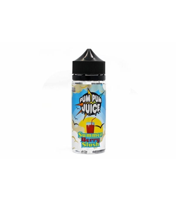 Summer Berry Slush by Pum Pum Juice. 0MG 100ML E-liquid. 70VG/30PG Vape Juice