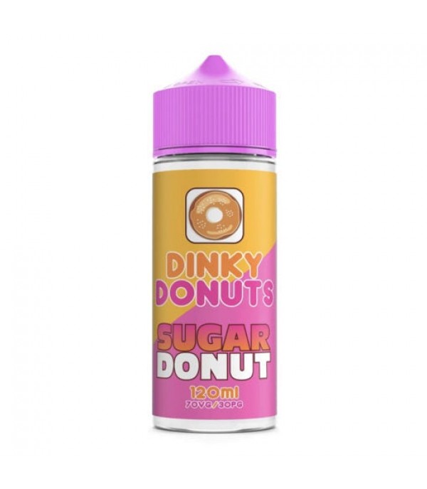 Sugar Donut By Dinky Donuts 100ML E Liquid 70VG Vape 0MG Juice Shortfill