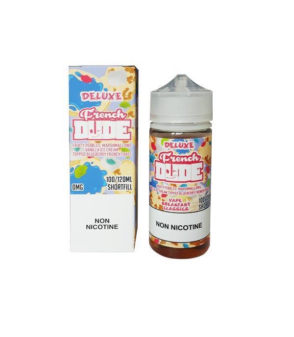 French Dude Deluxe By Vape Breakfast Classics 100ML E Liquid 80VG Vape 0MG Juice